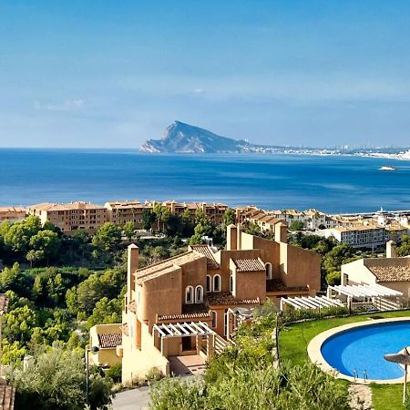 Charming Townhouse With Sea Views & Pool In Altea Villa Calp Exterior foto