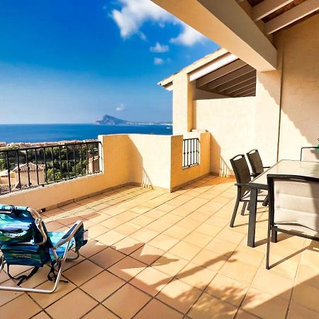 Charming Townhouse With Sea Views & Pool In Altea Villa Calp Exterior foto