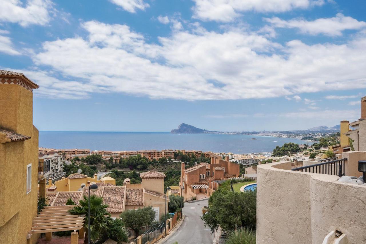 Charming Townhouse With Sea Views & Pool In Altea Villa Calp Exterior foto