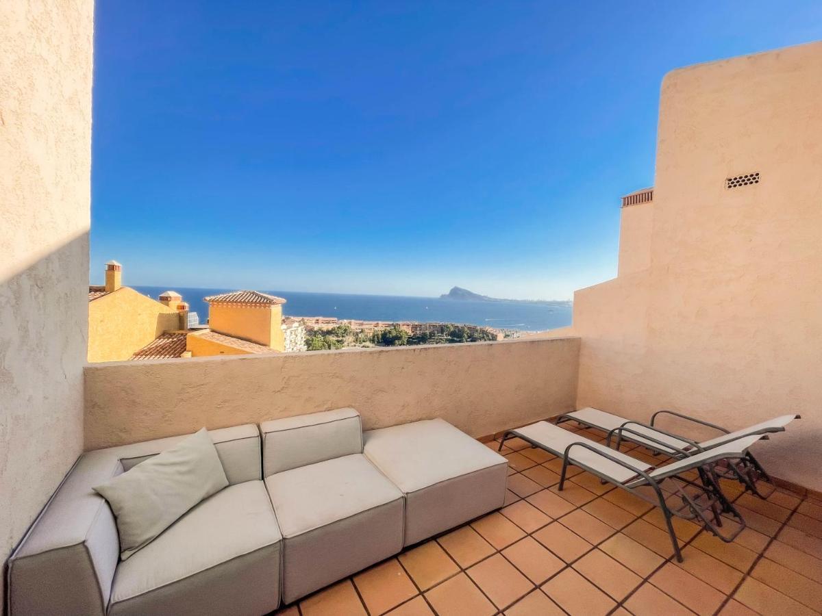 Charming Townhouse With Sea Views & Pool In Altea Villa Calp Exterior foto